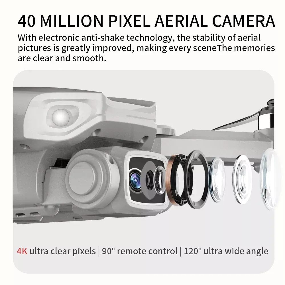 Drone L900 Pro 4K Professional - đánh giá và giá Drone Gimbal Brushless