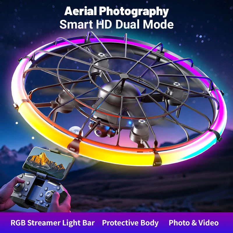 JJRC H145 UFO RC Drone with Du - đánh giá và giá Drone Gimbal Brushless