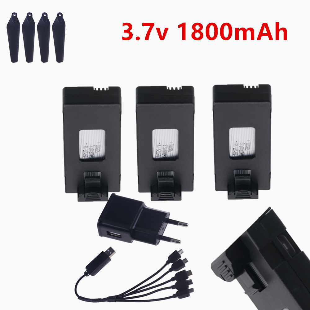 Rechargeable 3.7V Lipo Battery - đánh giá và giá Eachine Drone E58
